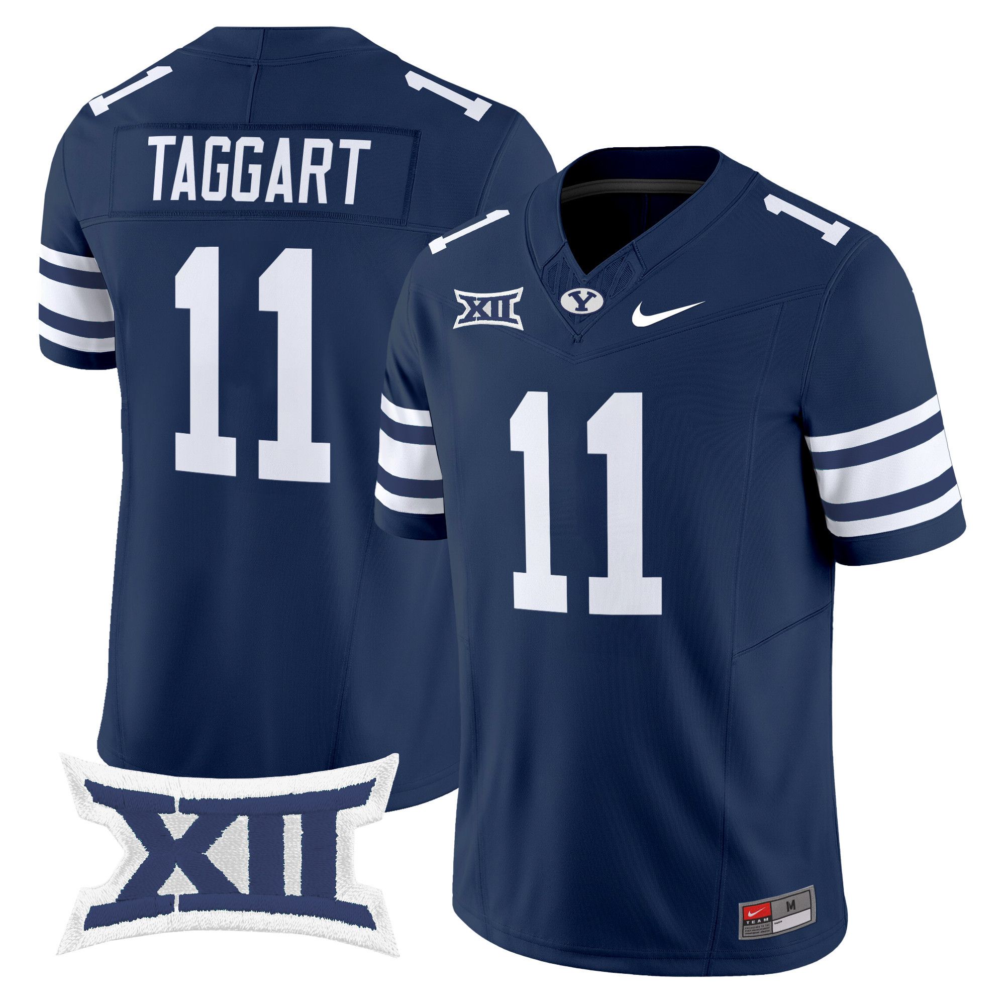 Men BYU Cougars #11 Taggart Drak Blue Nike 2024 Vapor Limited NCAA Jersey->more ncaa teams->NCAA Jersey